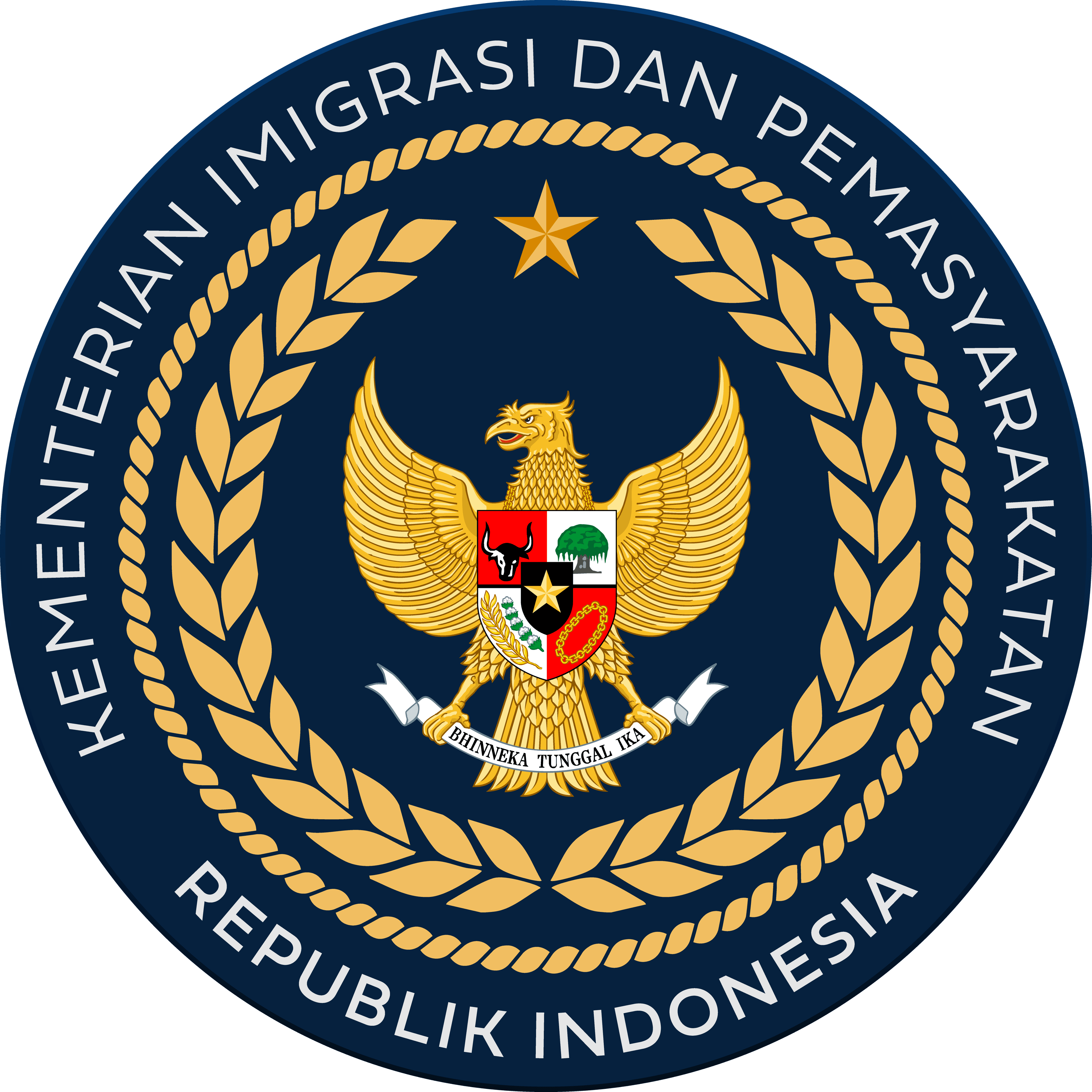 Logo Kementerian Imigrasi dan Pemasyarakatan